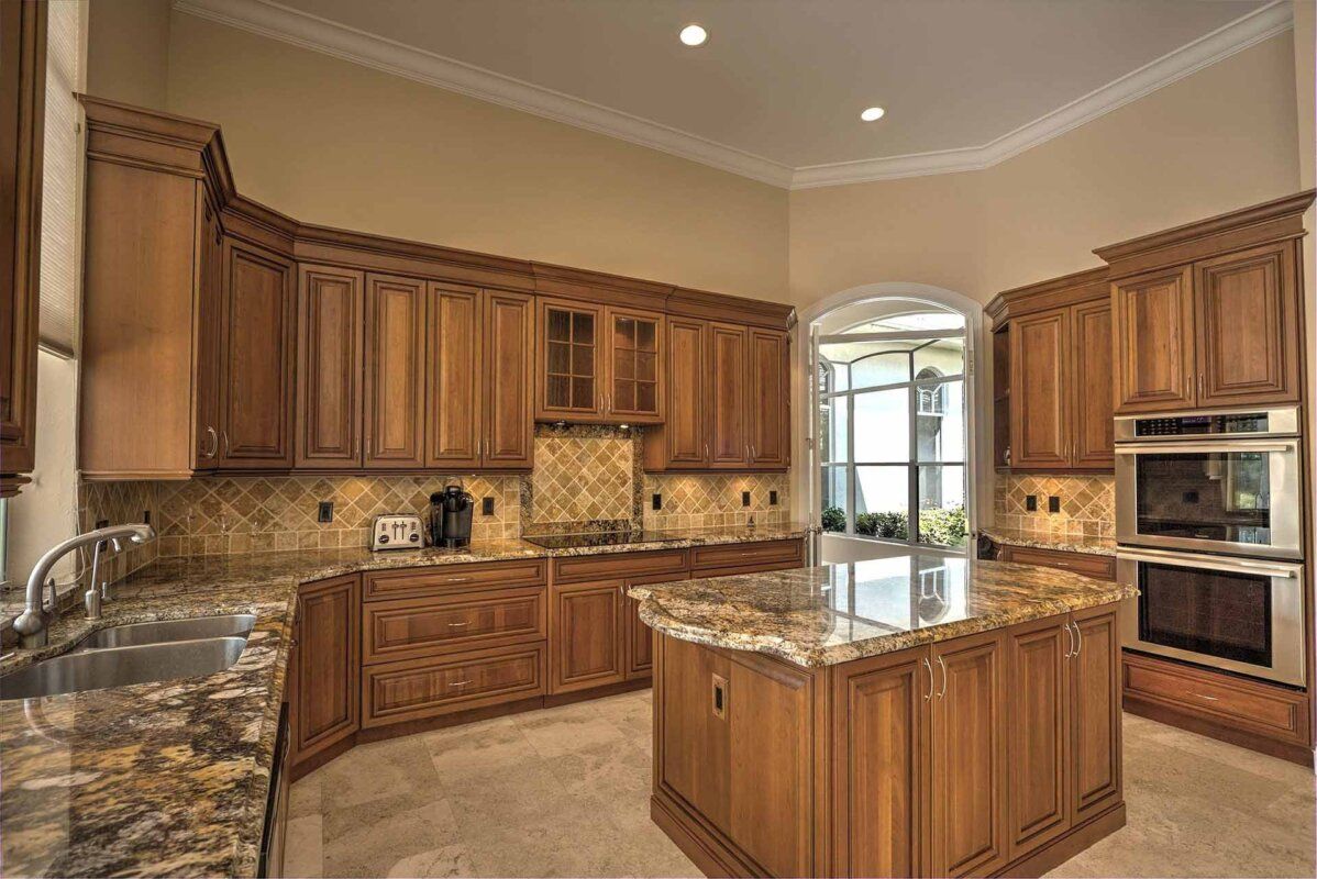 
15 طرح زیبا از آشپزخانه با کابینت های چوبی
